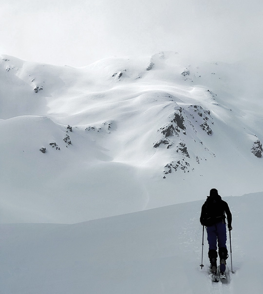 Ski tour in the Kaunertal