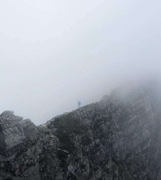 Fog on the Nebelhorn